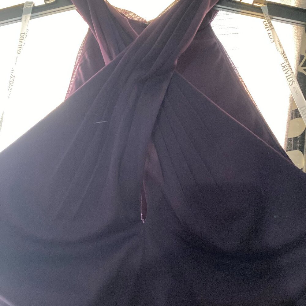 Plum Bridesmaids Dress